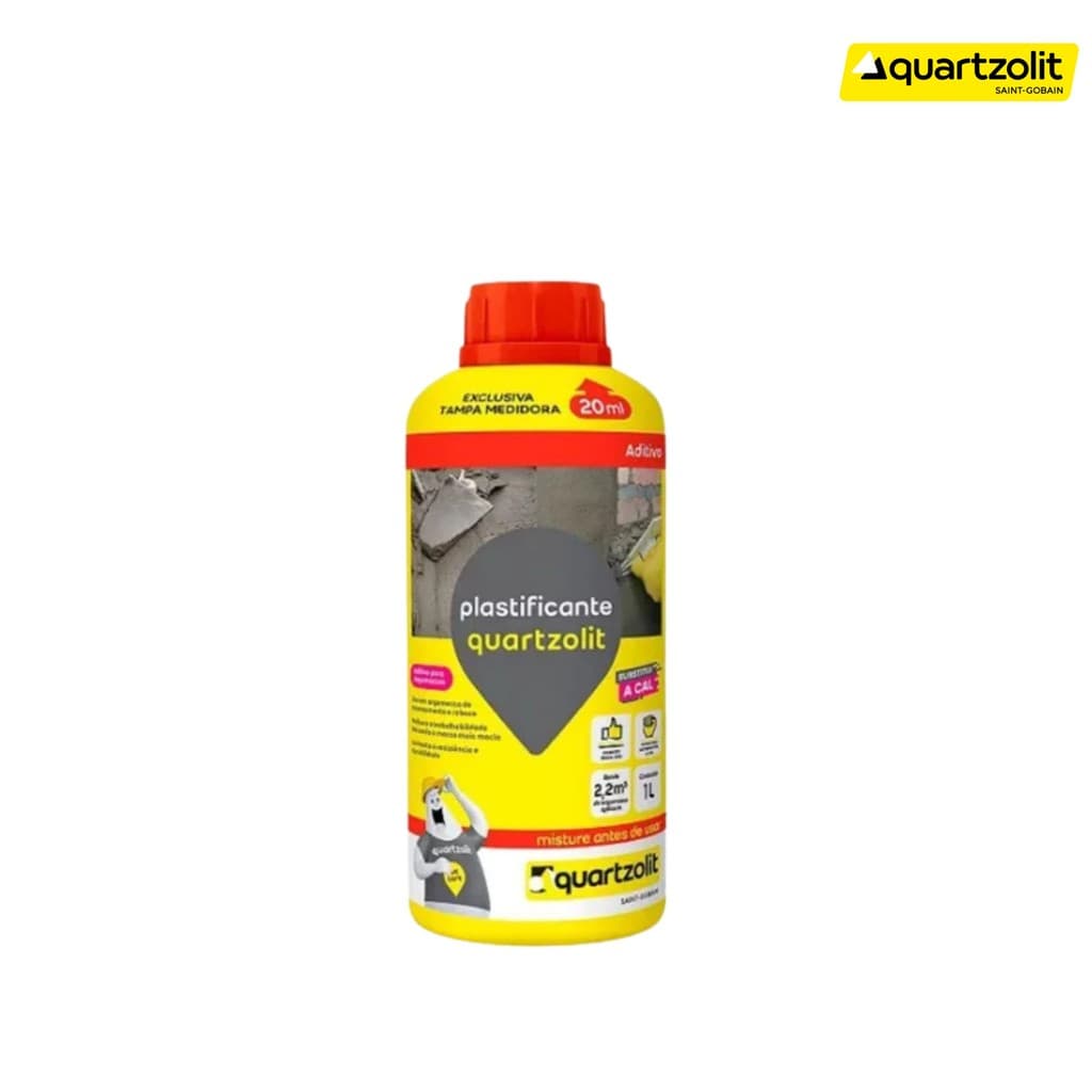 Aditivo Plastificante Quartzolit 1L
