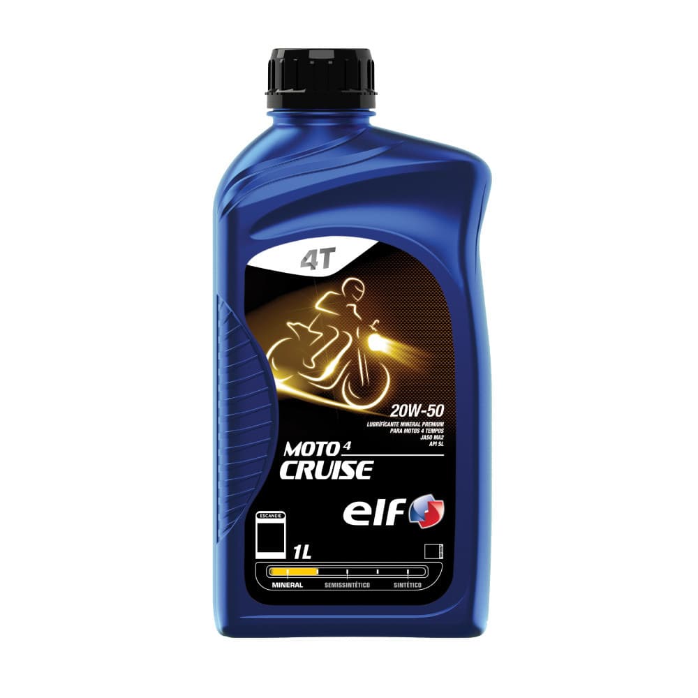 Óleo Para Yamaha Factor YBR 125 Elf Mineral 20w-50 Cruise