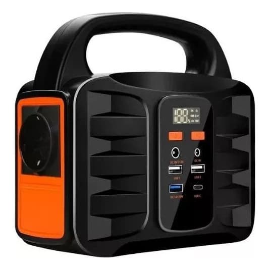 Intelar Gerador Estação Portátil Energia Offgrid 100w bateria 155 Wh 110V ou 220V