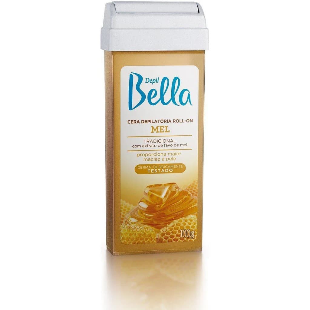 Refil Cera Depilatória Roll-on Depil Bella Mel Deo 100g