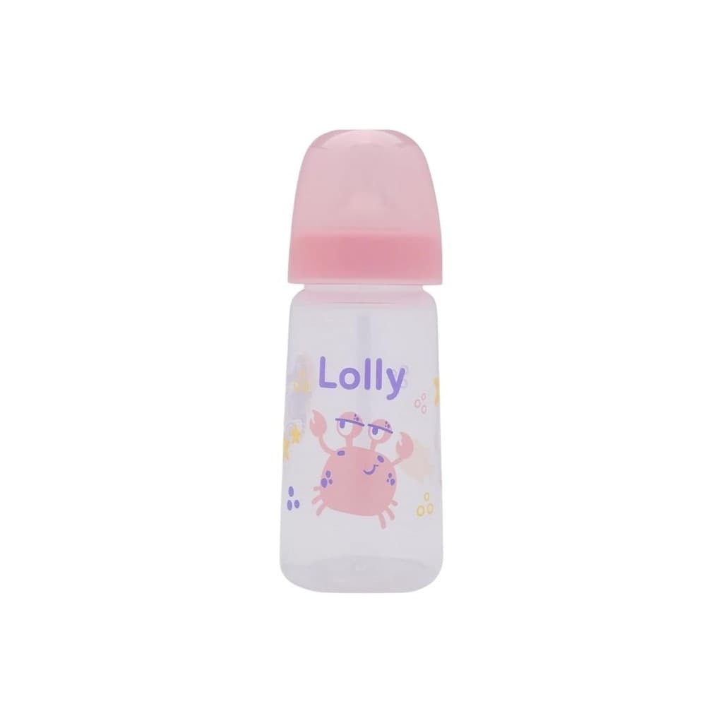 Mamadeira Big Oceano 330ml R Rosa Lolly