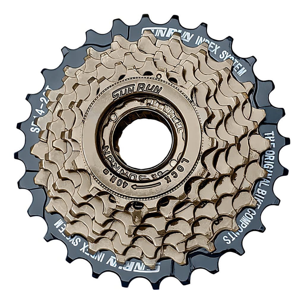 Catraca Roda Livre 7v Marchas 14 A 28 Dentes Sunrun