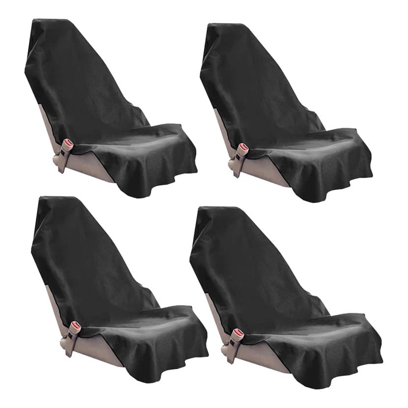 4 Capas D Banco Impermeável Carro Corino Mecânico Suor Uni