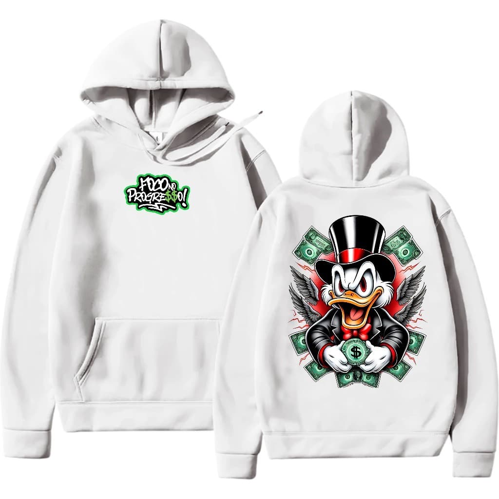 Moletom Blusa Canguru Casaco De Frio Exclusiva Inverno Tio Patinhas Magnata
