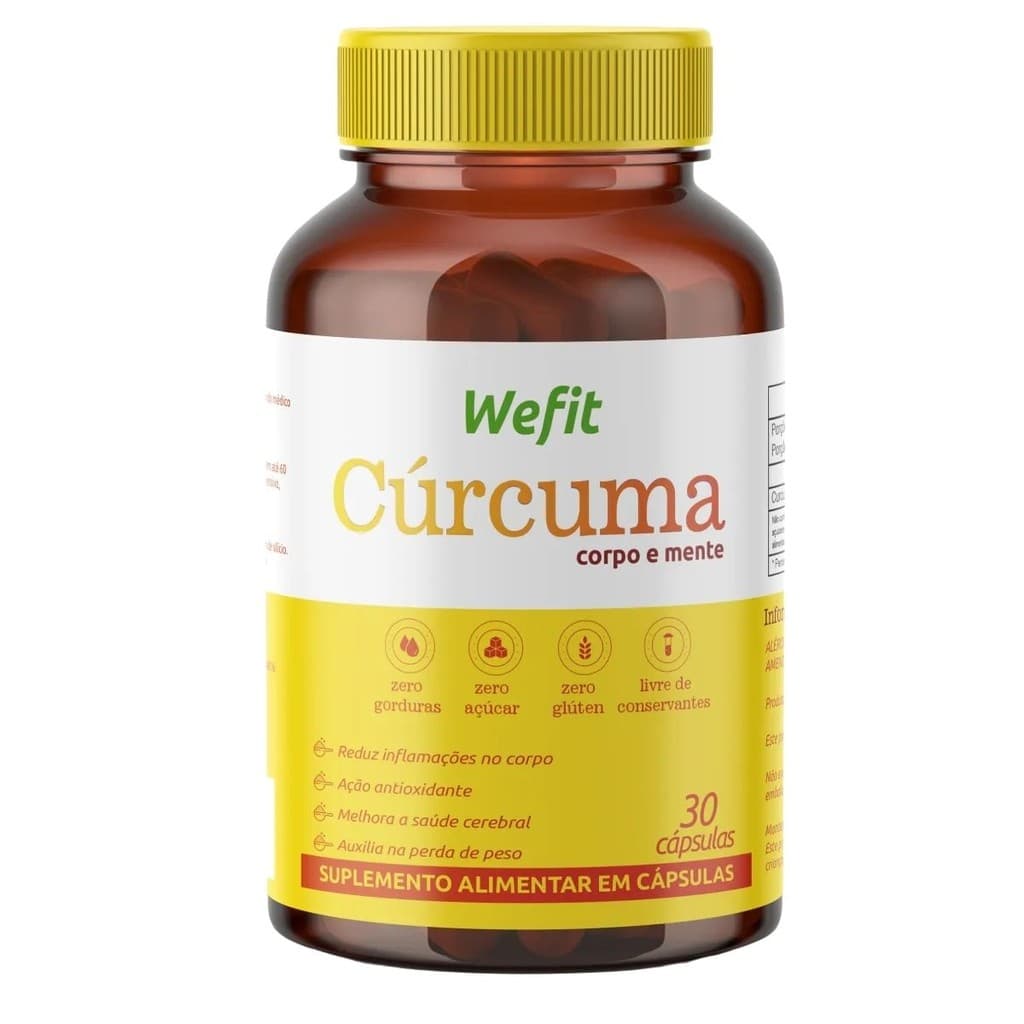 Cúrcuma C/30 Cápsulas - WeFit