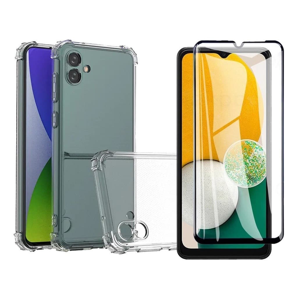 Capa Case Capinh Para Galaxy A04 + Película 3D Vidro Temperado