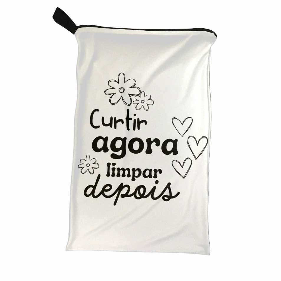 Saco Para Roupa Suja tamanho G 40x60cm Organizador De Viagem