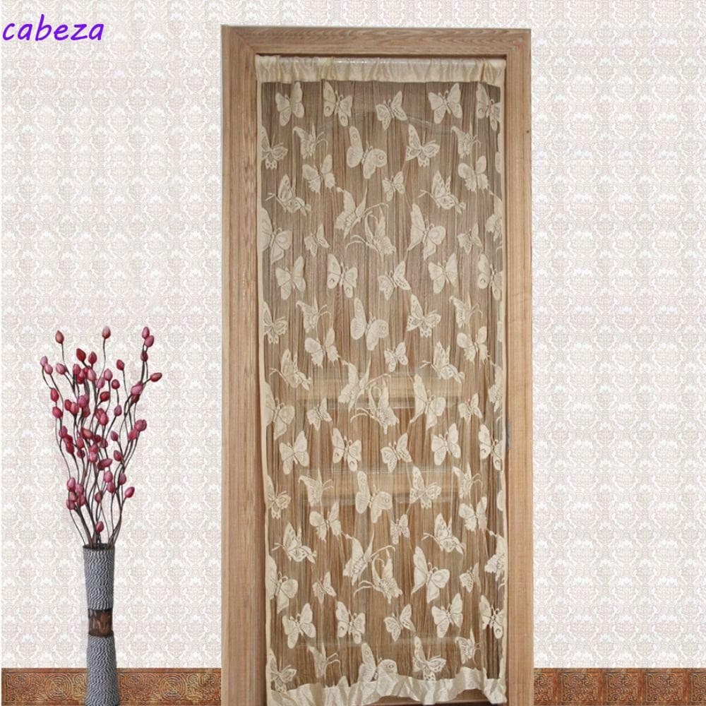 Cortina De Corda Borboleta CABEZA , Porta De Linha Divisora De Quarto , Elegante Borla De 1 * 2M