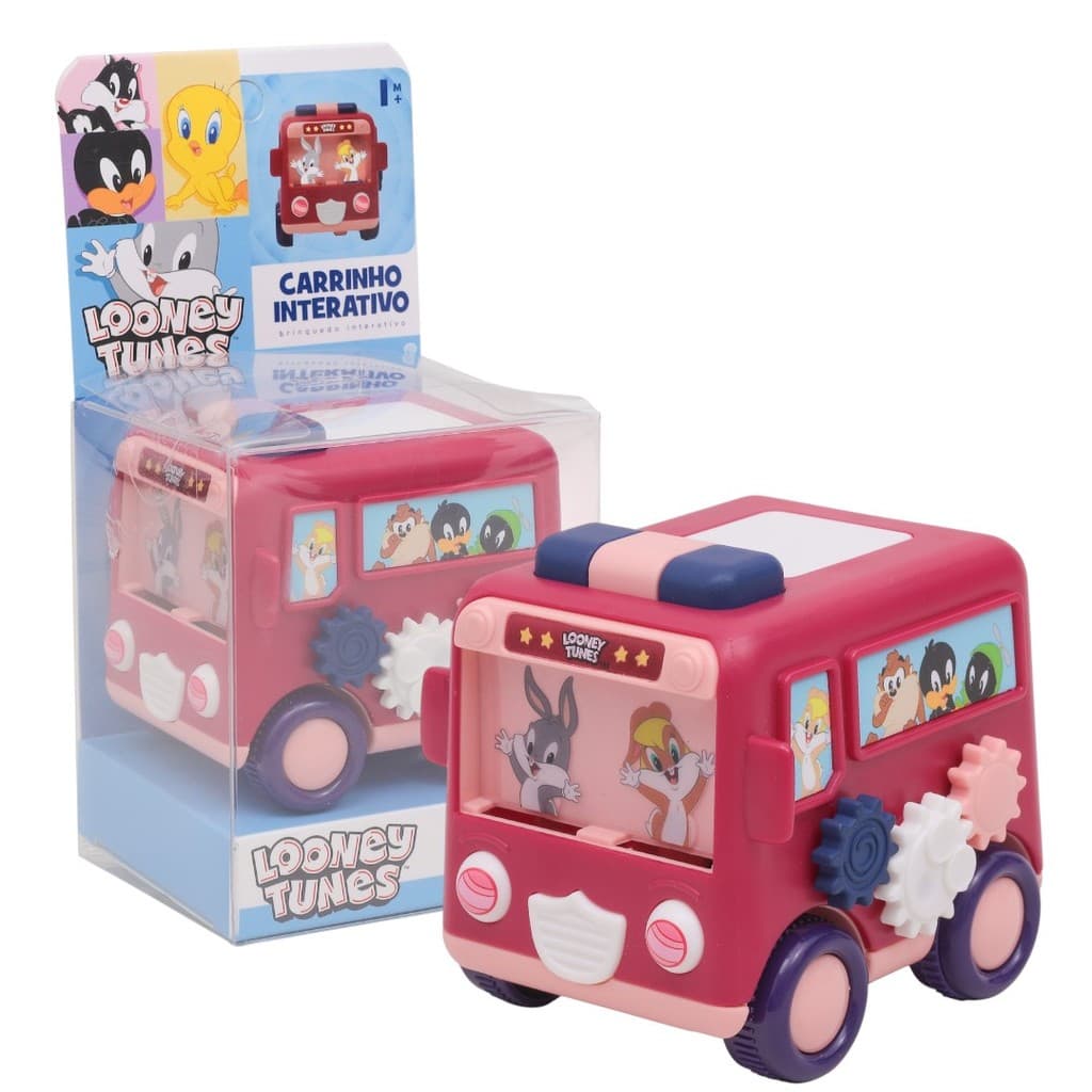 Brinquedo Divertido Carrinho Interativo Looney Tunes Baby
