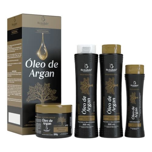 05 Kit Capilar Óleo De Argan Professional Bio Instinto