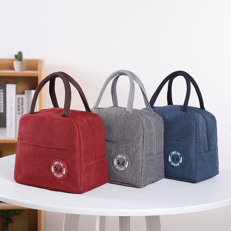 Bolsa Termica Feminina Masculina Porta Marmita Lanche Bebida Estudante Portátil