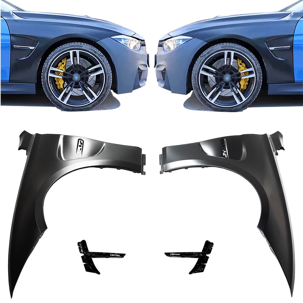 Par Paralamas Modelo M3 Para Bmw F30 312i 328i 335i 2012-18