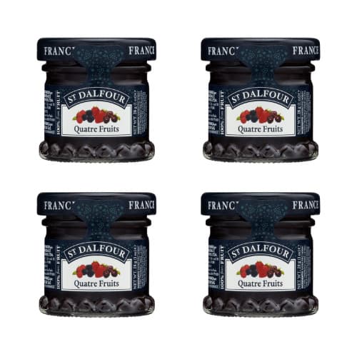 Kit 4un Geléia St Dalfour Mini 28gr Quatro Frutas