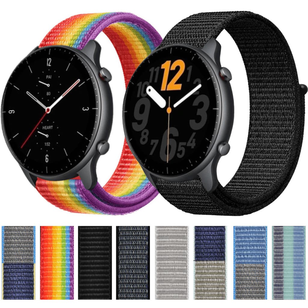 Pulseira Sport Nylon Para Amazfit GTR 2 / Pulseira Náilon Para Amazfit GTR 2e / GTR 2 Nova Versão