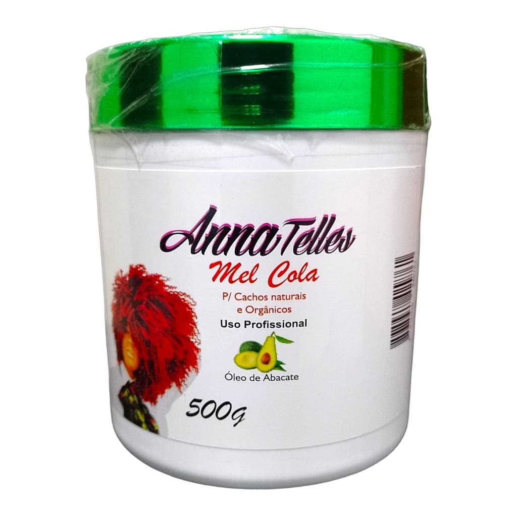 Mel Cola Óleo Abacate Anna Telles Cachos Naturais Orgânicos