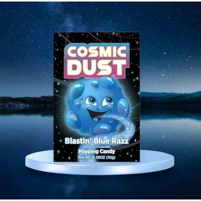 Bala Explosiva Cosmic Dust blue razz