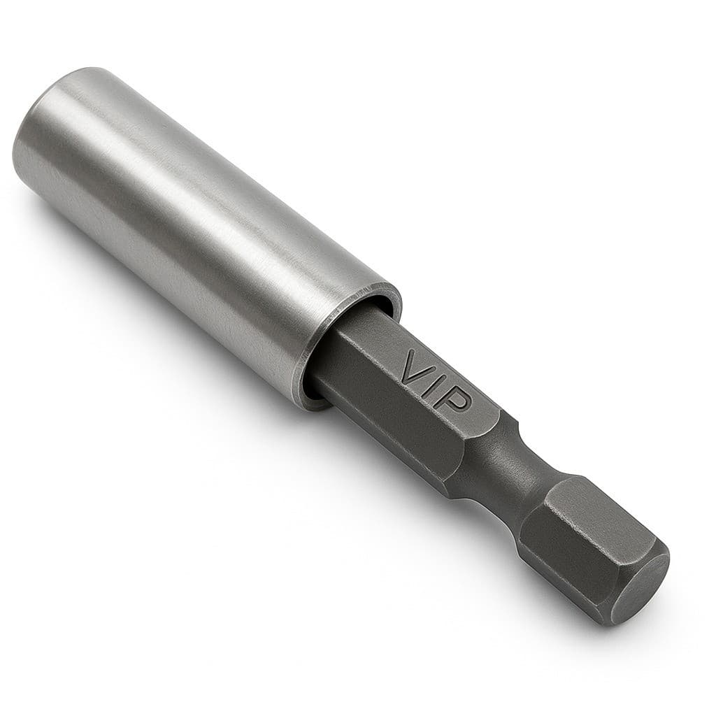 Adaptador Suporte Magnético Bits 60mm Cromo Vanádio Parafusadeira Manual Ferramentas