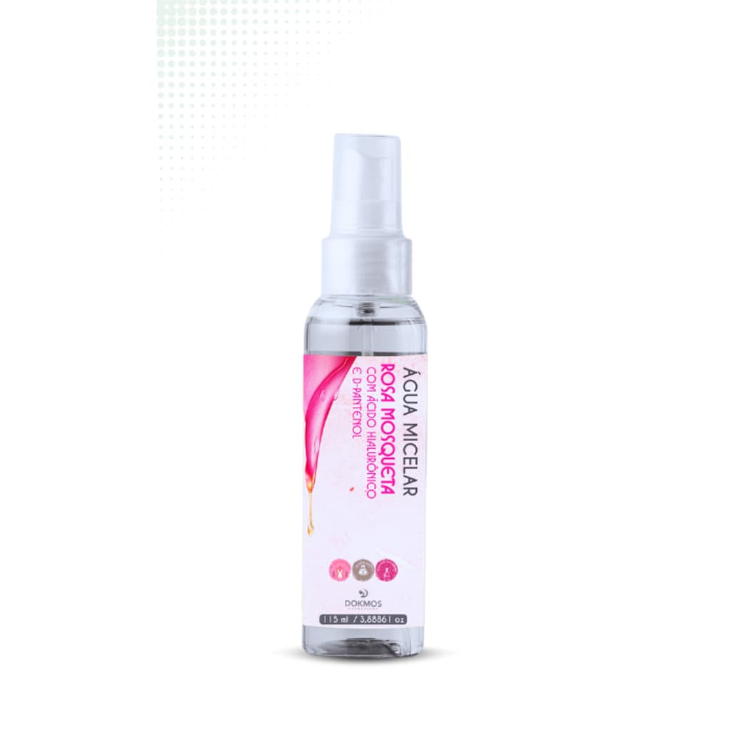 Água Micelar Rosa Mosqueta - Dokmos 115ml