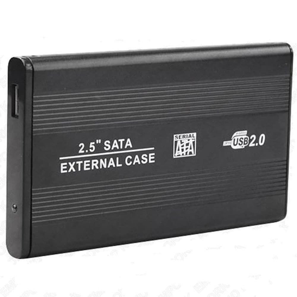 Case para HD Sata de 2,5" (HD de Notebook) em Alumínio
