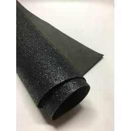 5x Folhas de EVA com Glitter Preto 40x48cm  Artesanato, DIY, Escolar, Decoração