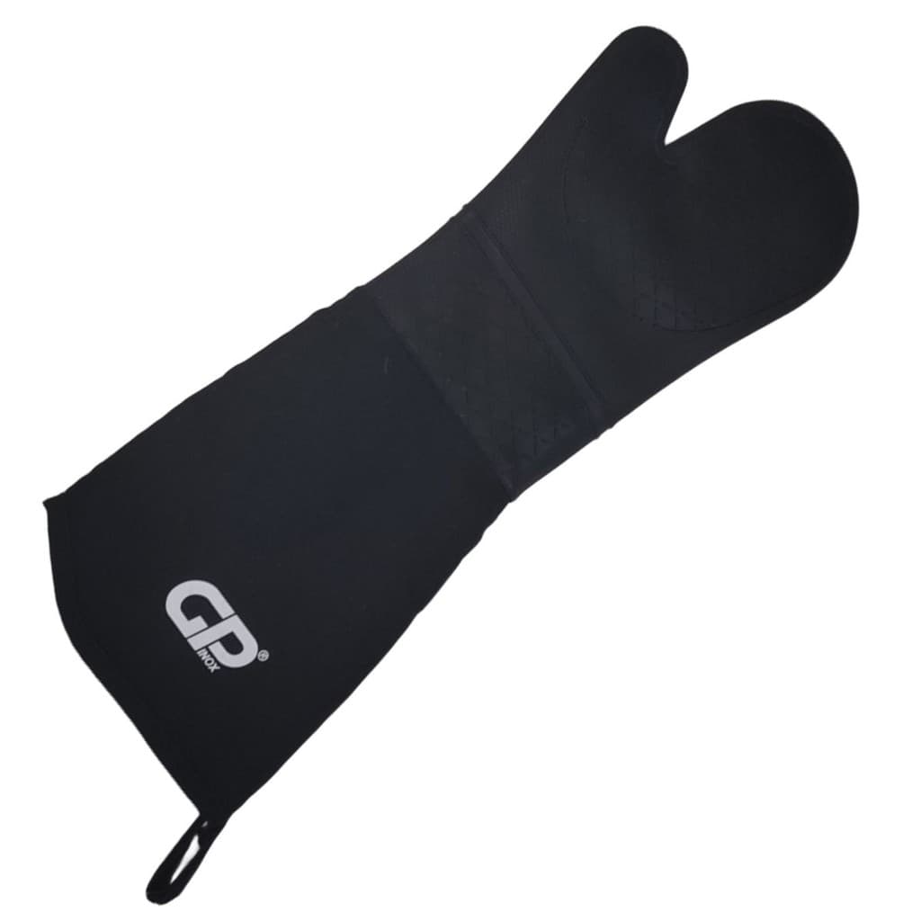 Luva Térmica Forno Silicone Algodão Profissional Manga Longa