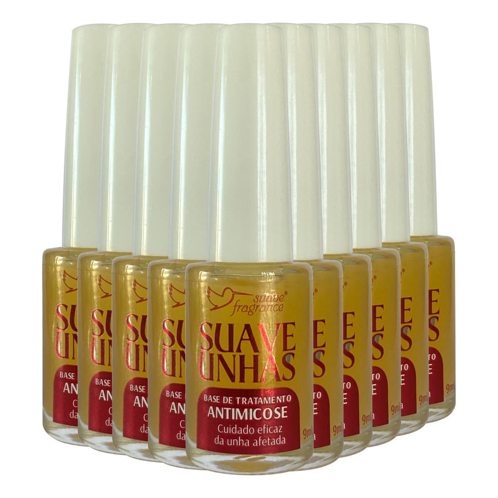 10 Base Antimicose Suave Unhas Suave Fragrance Atacado