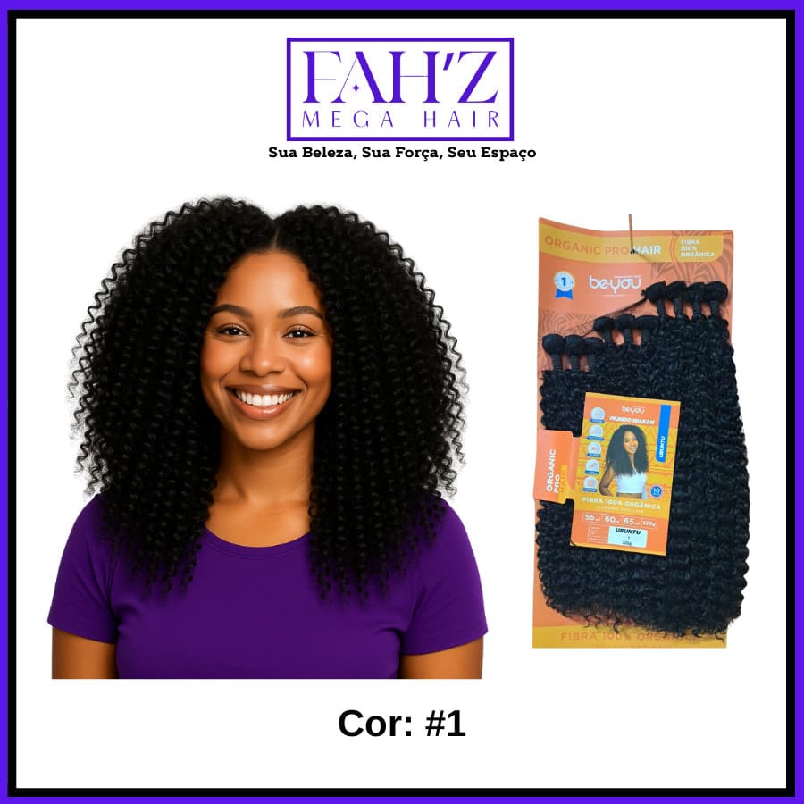 Cabelo Ubuntu Be You Fibra - 320g