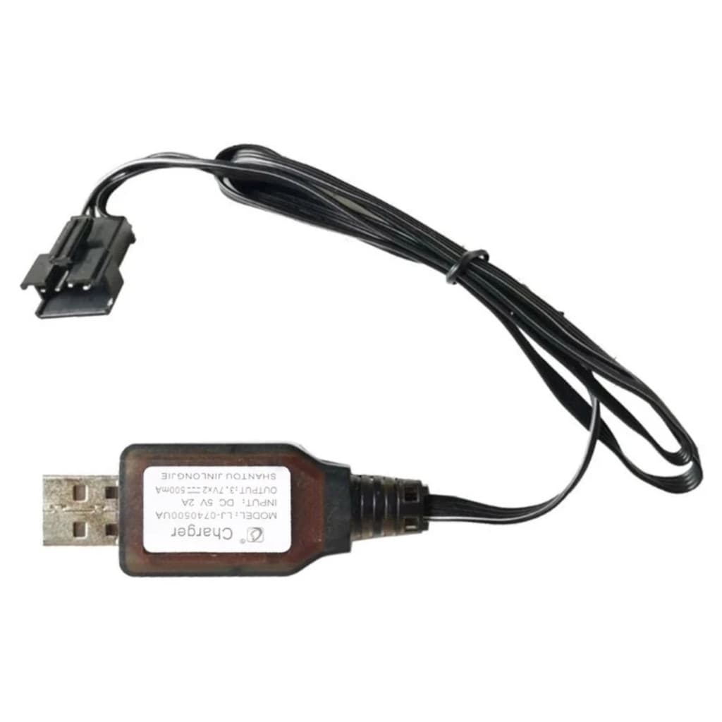 Cabo Carregador De Baterias 3.7v  Arminhas De Gel Universal