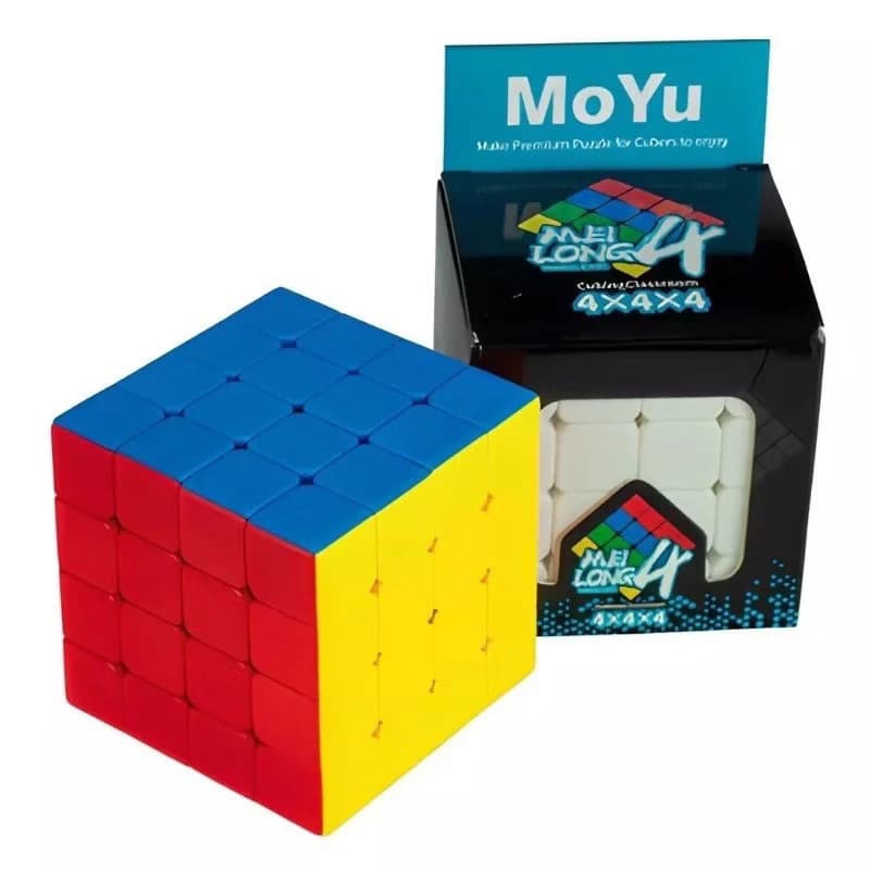 Cubo Mágico 4x4x4 Moyu Profissional original Lubrificado Regulado