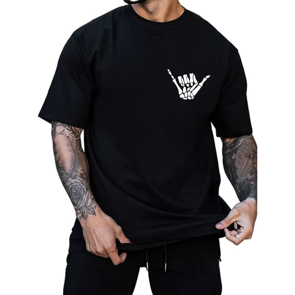 Linda Camiseta Masculina Moda Estilo Estampa Rock N Roll Musica Premium