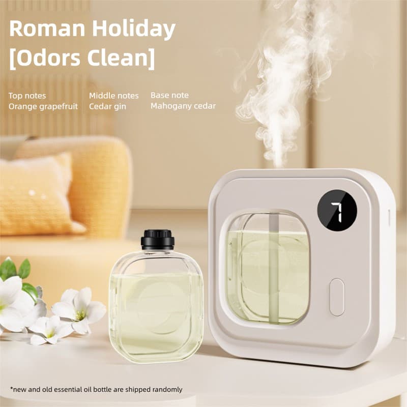 Novo Difusor de Aroma Máquina Automática de Fragrância para Casa Quarto Difusor de Óleo Essencial Desodorizador