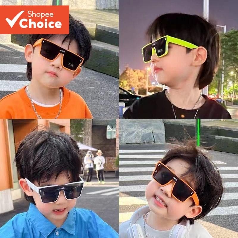Óculos De Sol Estilo Coreano Para Bebês Proteção UV400 Unissex Crianças Da Moda