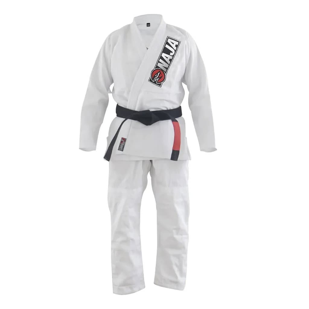 Kimono Jiu Jitsu Naja Overcoming BJJ - Branco