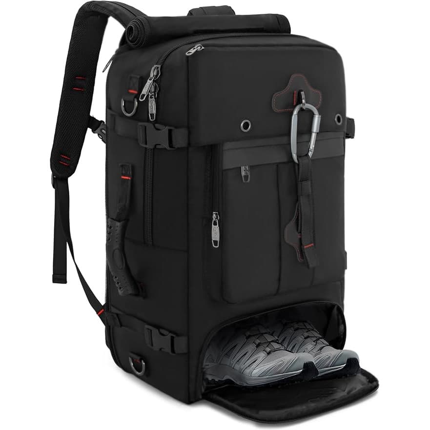Mochila para viagens de aventura e negócios ao ar livre Mochila grande de 80 litros