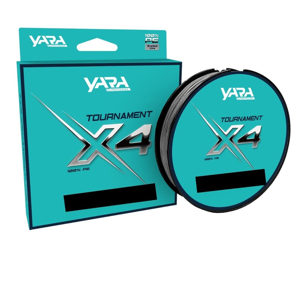 Linha de pesca Multifilamento Yara Tournament X4 4 fios 150 Metros