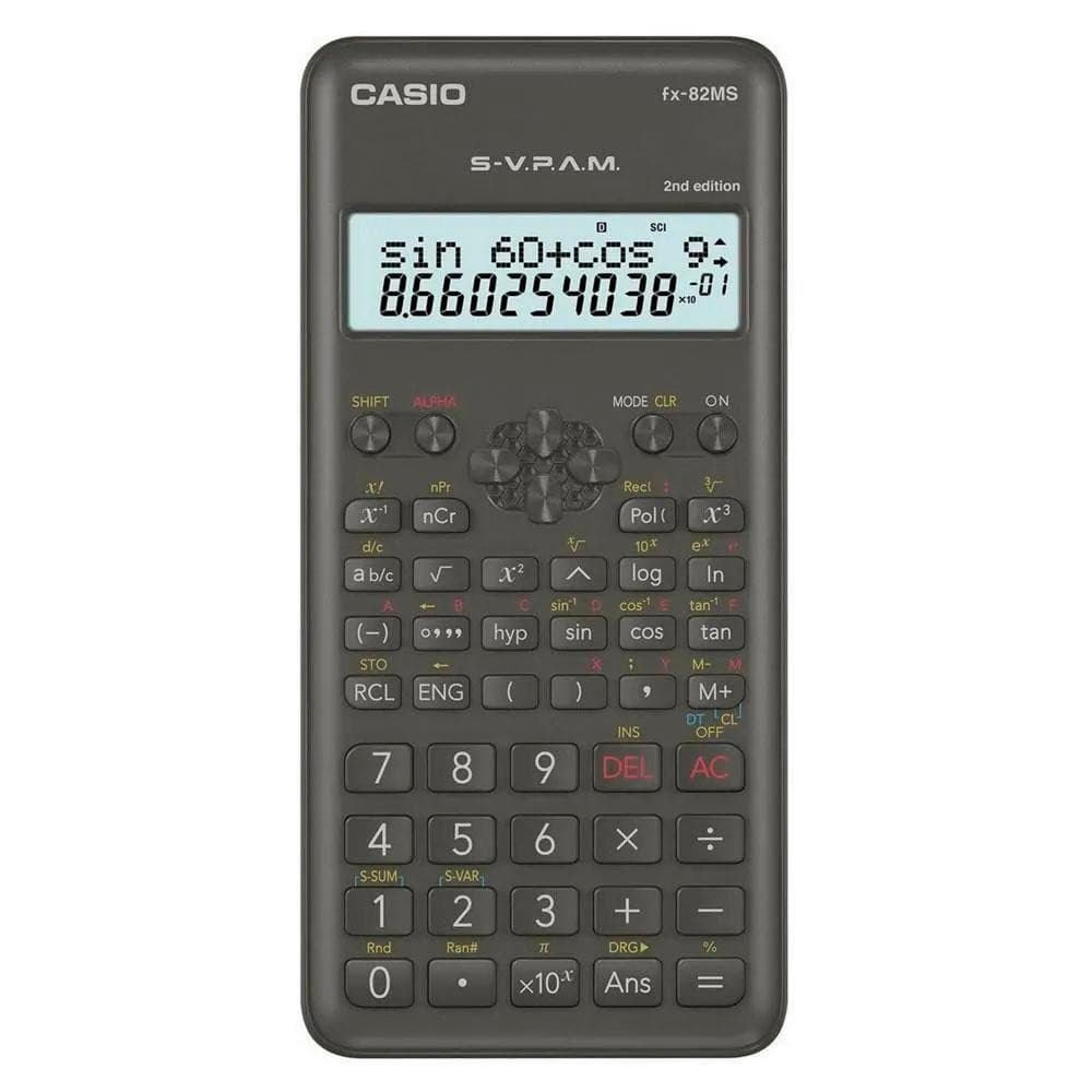 Calculadora Cientifica 240 Funções FX-82MS 2nd Edition Casio