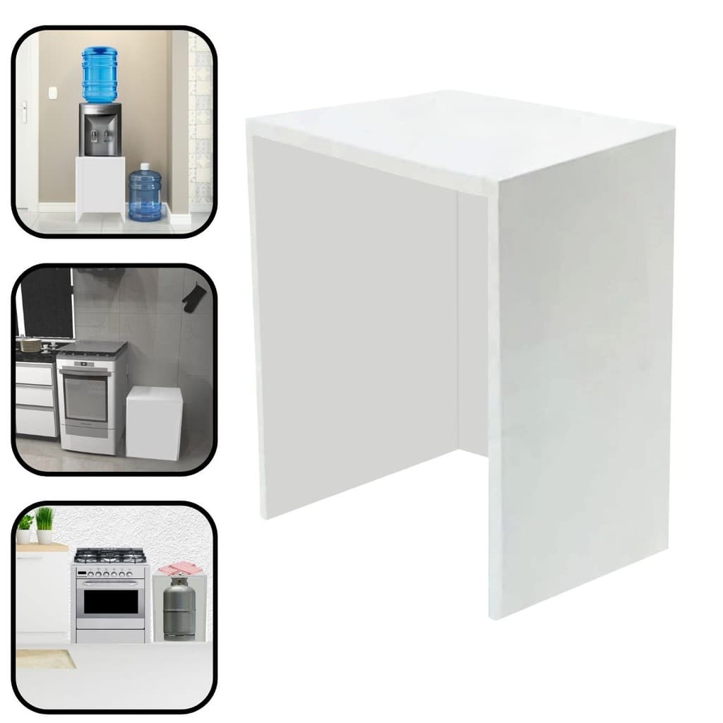 Nicho Decorativo para Botijão 70x43x43cm Branco