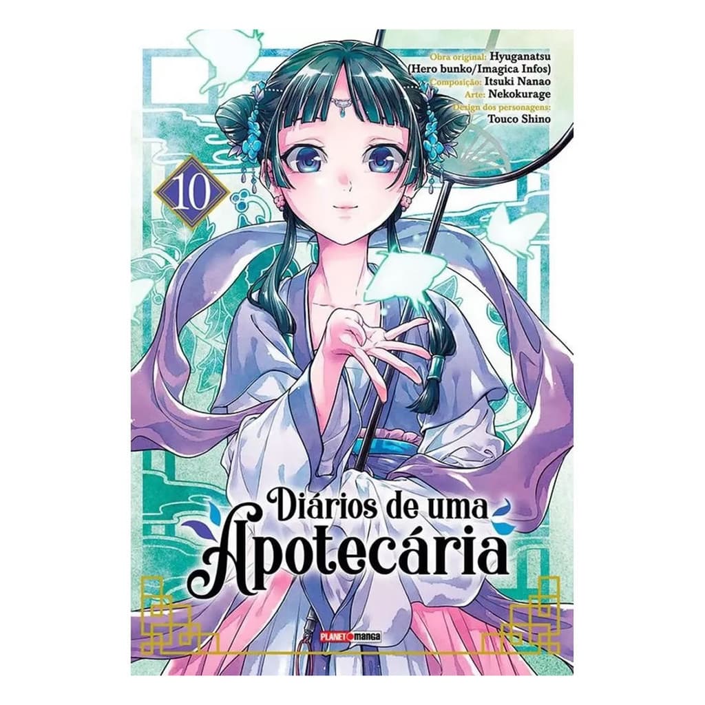 MANGA PANINI: DIÁRIOS DE UMA APOTECÁRIA  VOL.10 Novo lacrado e em português
