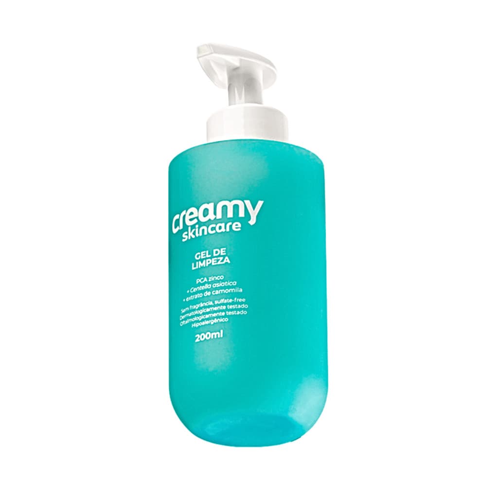 Creamy Skincare Gel de Limpeza Antioleosidade 200mls