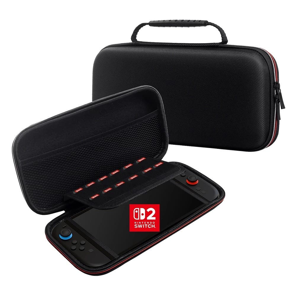 BOLSA PRETO NINTENDO SWITCH 2 CASE PROTEÇÃO BAG NS2 MALETA