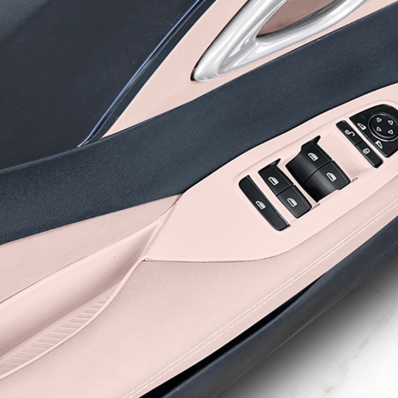 BYD Dolphin Mini painel de elevação colorido Original do carro almofada Silicone porta elevador janela botão proteção a