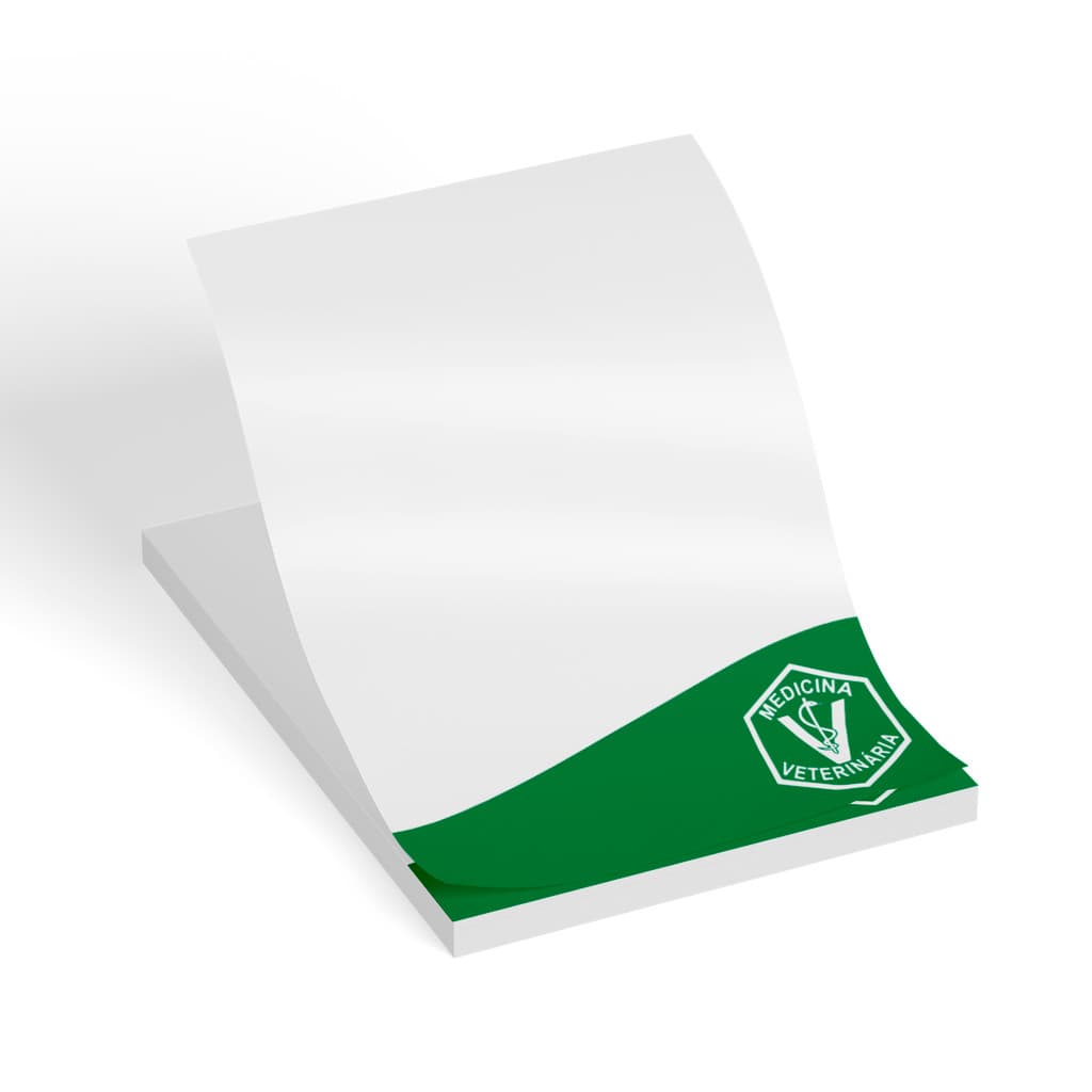 Bloco receituario Personalizado 12 unidades 10x15