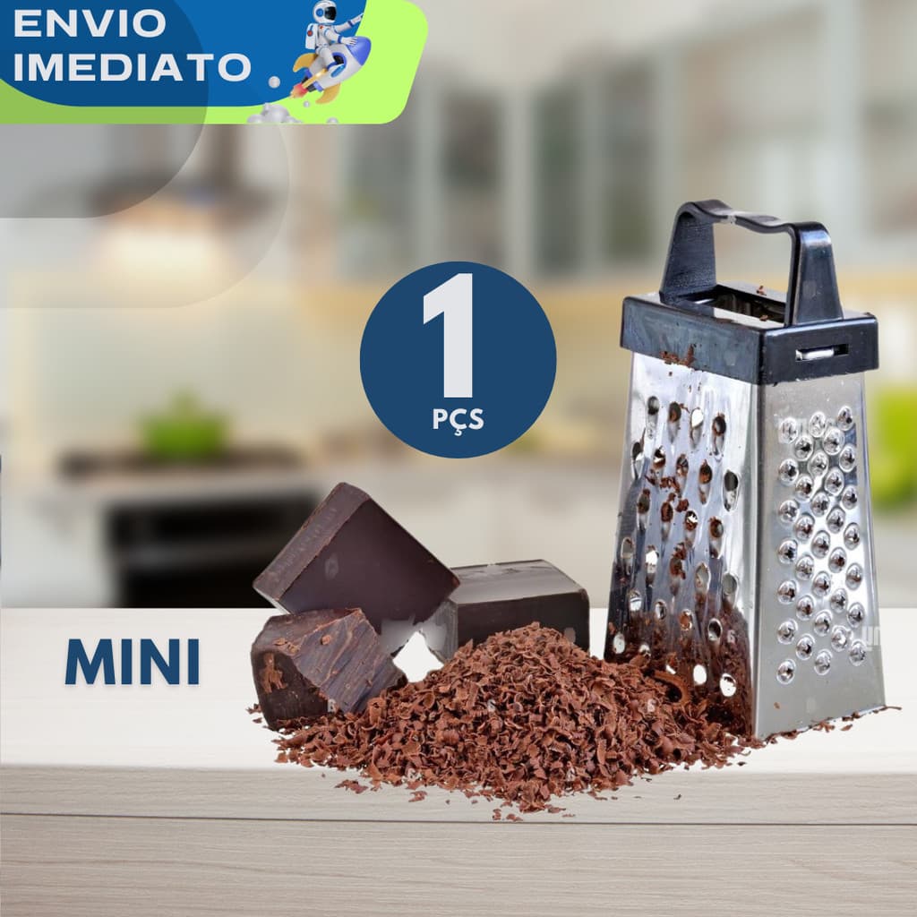 Mini Ralador Lembrancinha em Aço Inox Multifuncional Cozinha Utensílios Qualidade Premium Utilidades Casa