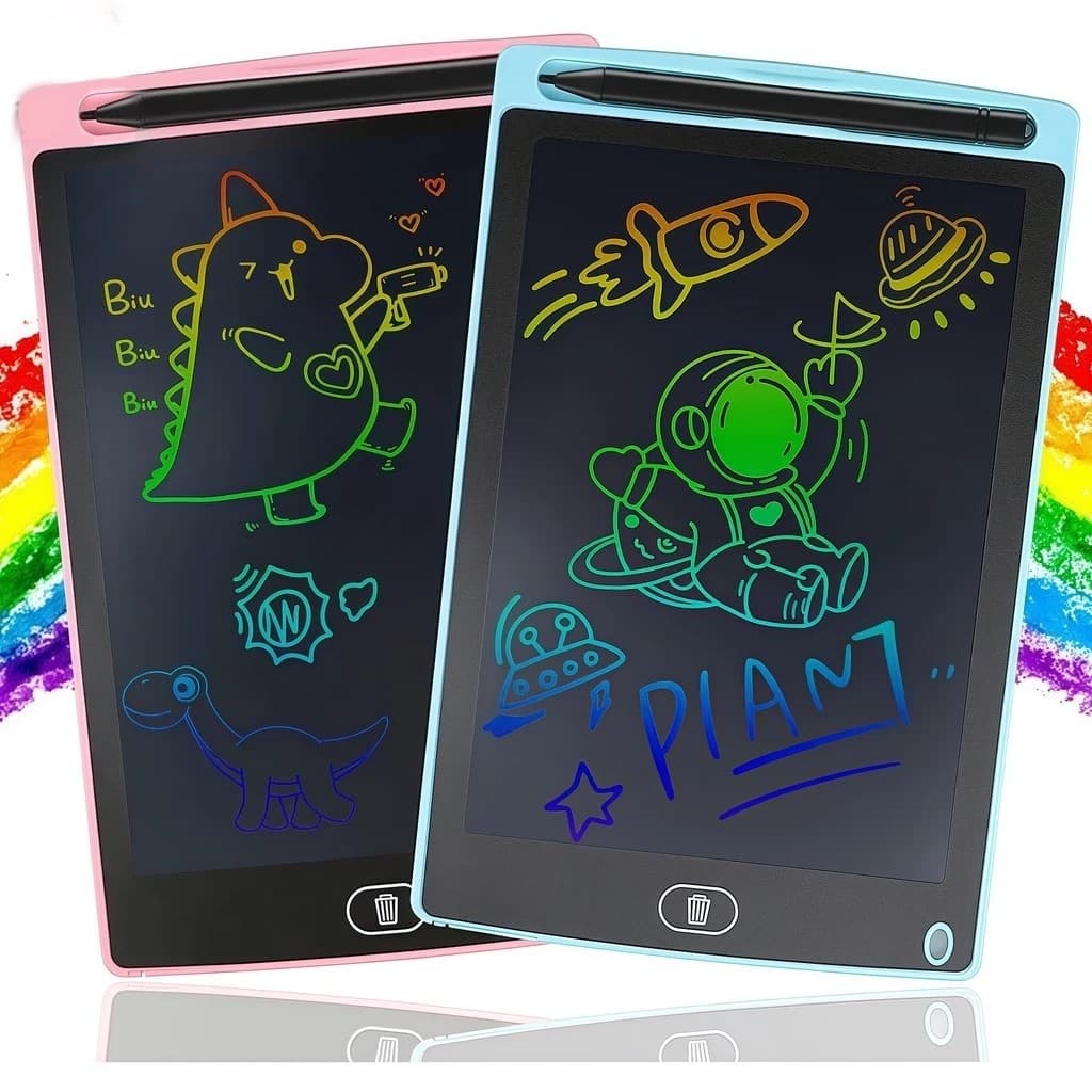 Quadro Mágico LCD 8,5/10/12 Polegadas  Tablet Infantil para Desenho, Brinquedo Educativo Inteligente