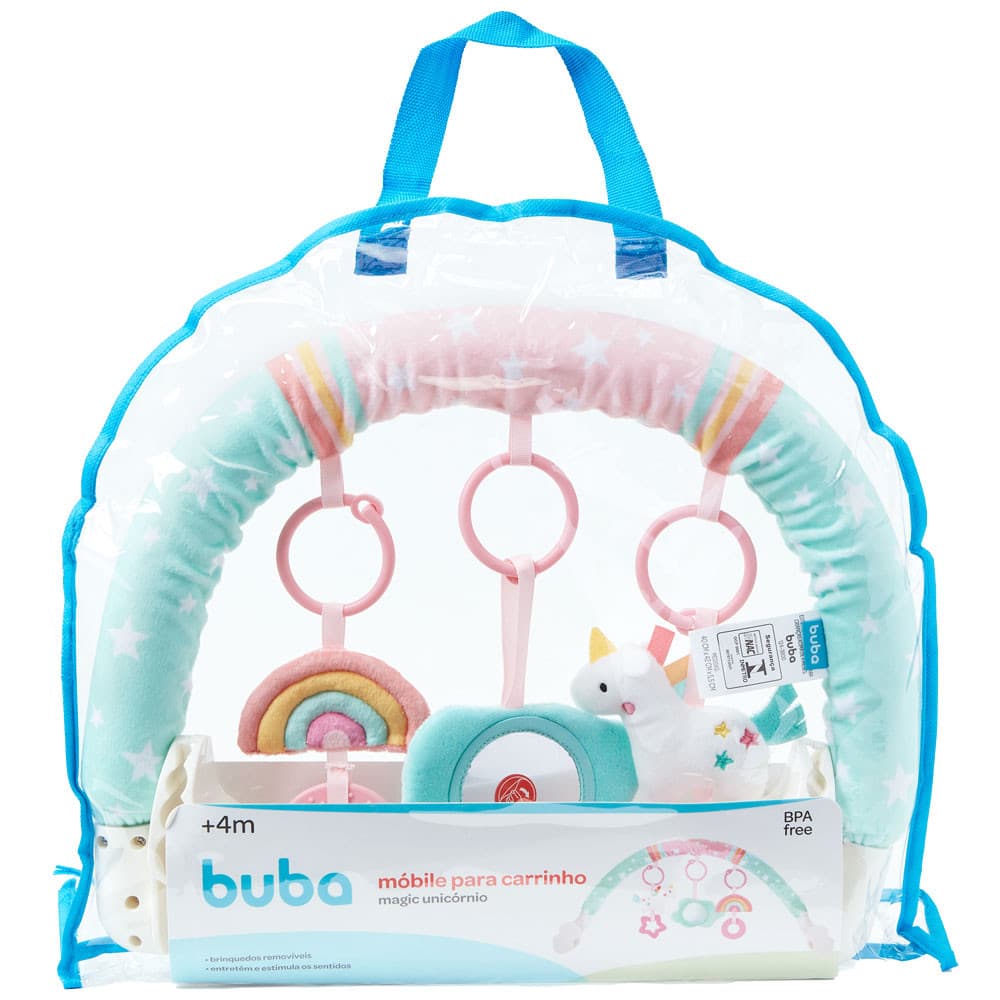 MOBILE PARA CARRINHO BUBA MAGIC UNICORNIO