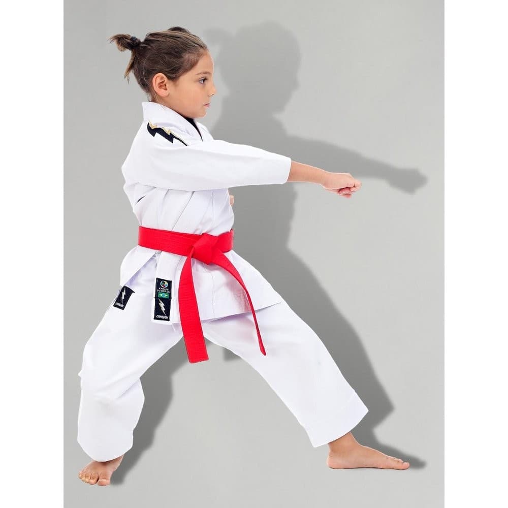 Kimono Karate Zanshin Infantil GKL Gold Line Lona Média