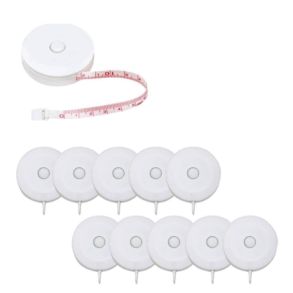 Kit Fita Métrica Dagg Corporal Mini Trena 1,5m Atacado Flexível Retrátil Fitness Avaliação Medidas