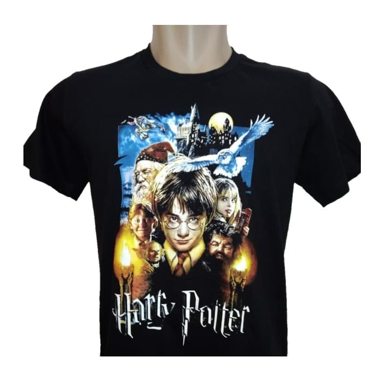 Camiseta Premium Harry Potter Pedra Filosofal FIlme 100% Algodao Envio Imediato