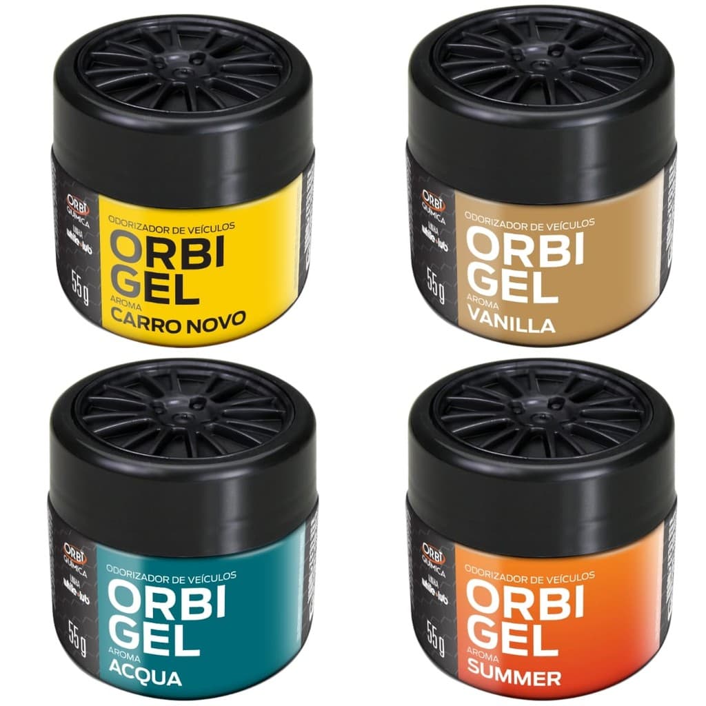 Aromatizante Para Carro Cheirinho Odorizador Automotivo Em Gel