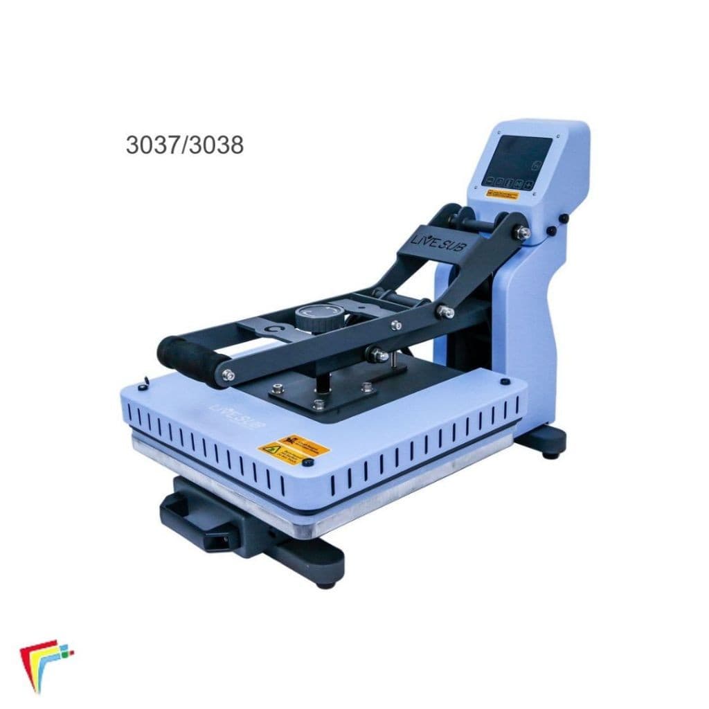 Prensa Manual Plana Elite - C/ Gaveta - 38 x 38 - Azul